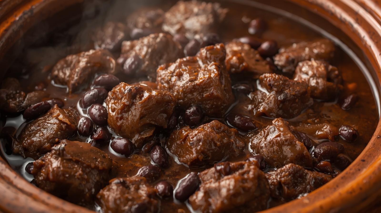Beef Stew with Black Beans